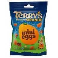 Terry's Chocolate Orange Mini Eggs 70g BBD 30/11/27-UK Goodies