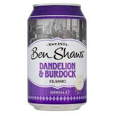 Ben Shaws Dandelion & Burdock-UK Goodies