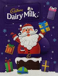 Cadbury Dairy Milk Advent Calendar 90g-UK Goodies