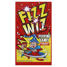 Fizz Wiz Popping Candy - Strawberry-UK Goodies