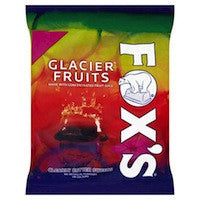 Fox's Glacier Fruits 100g BBD 31/10/24-UK Goodies