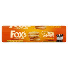 Fox's Golden Crunch Creams 200g BBD 26/7/25-UK Goodies