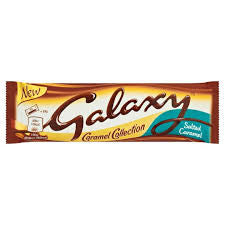 Galaxy Salted Caramel 48g BBD 9/6/24-UK Goodies
