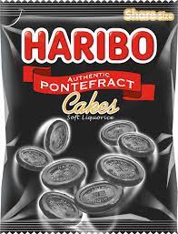 Haribo Pontefract Cakes 160g-UK Goodies