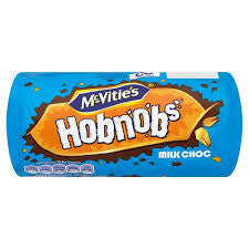 McVitie's Hobnobs Milk Chocolate 262g BBD 13/1/24-UK Goodies