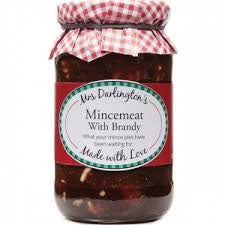 Mrs Darlington Mincemeat with Brandy 410g-UK Goodies
