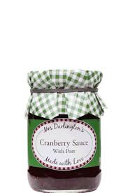 Mrs Darlington's Cranberry Sauce with Port 200g-UK Goodies