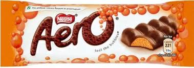 Nestle Aero Orange Sharing Block 90g BBD 31/3/24-UK Goodies
