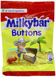 Nestle Milkybar Buttons 30g BBD 30/6/24-UK Goodies