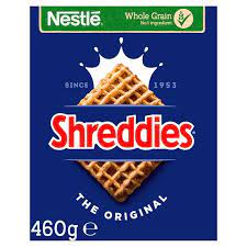 Nestle Shreddies 460g BBD 30/5/25-UK Goodies