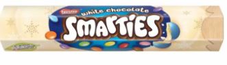 Nestle Smarties White Chocolate Giant Tube 120g-UK Goodies