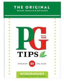 PG Tips 80 Tea Bags-UK Goodies
