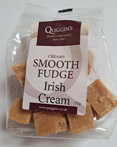 Quiggin's Creamy Smooth Fudge Irish Cream150g-UK Goodies