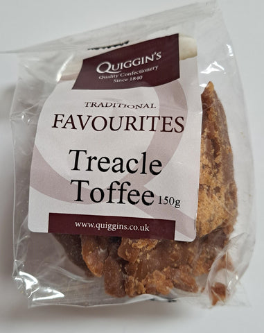 Quiggin's Traditional Favourites Treacle Toffee 150g-UK Goodies
