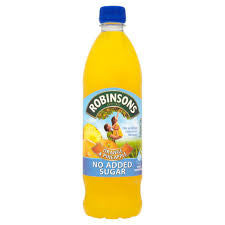 Robinsons Orange No Added Sugar-UK Goodies
