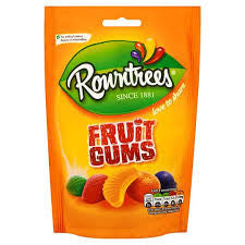 Rowntrees Fruit Gums 120g-UK Goodies