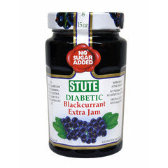 Stute Diabetic Blackcurrant Jam-UK Goodies
