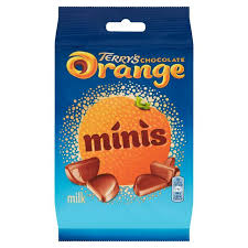 Terry's Chocolate Orange Minis 95g 28/8/24-UK Goodies