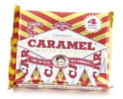 Tunnock's Caramel Wafers 4 pack BBD 31/8/24-UK Goodies